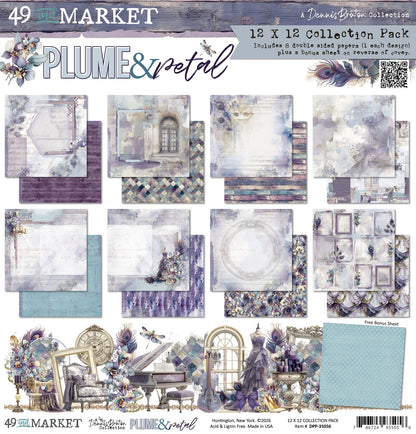 49 And Market Collection Pack 12"X12"-Plume & Petal