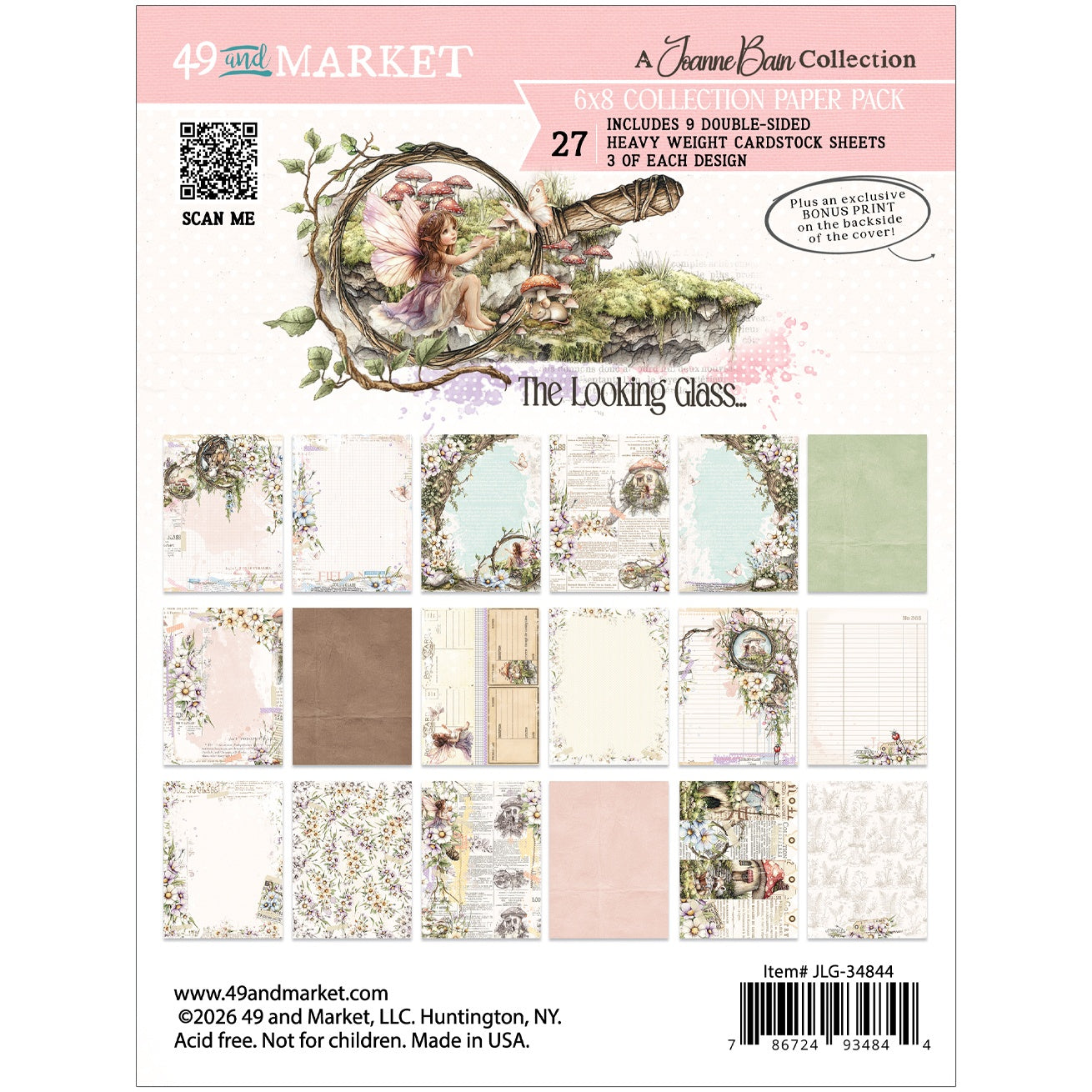 49 And Market Collection Pack 6"X8"-The Looking Glass