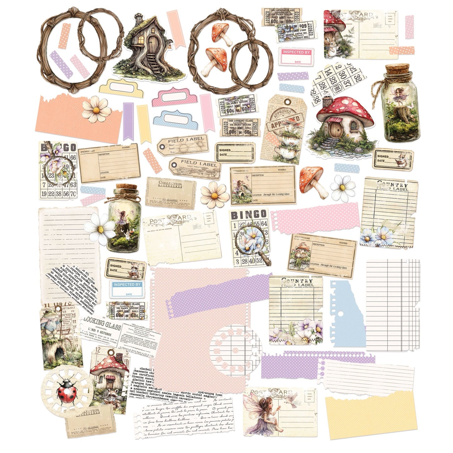 49 And Market Ephemera-The Looking Glass
