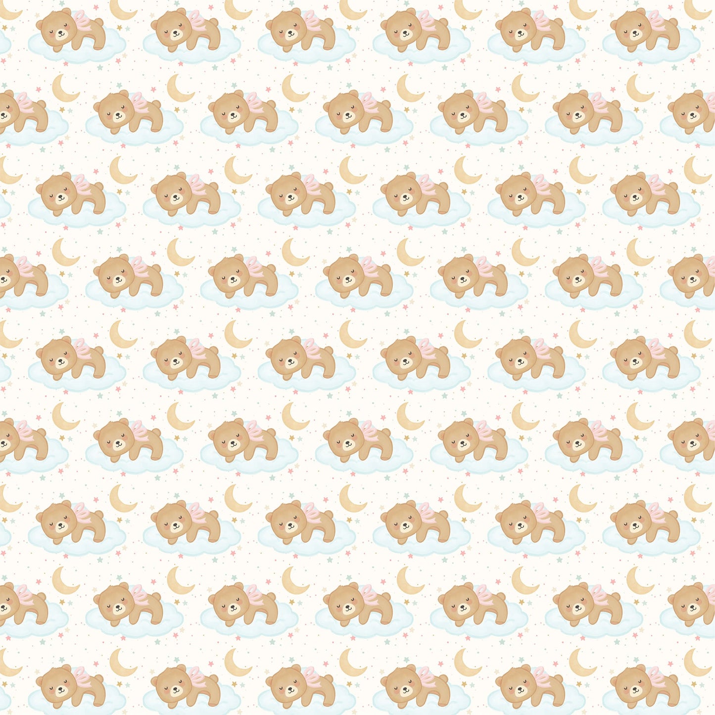 Carta Bella Little Lullabies Baby Girl Cardstock 12"X12"