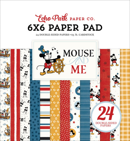 Echo Park Double-Sided Paper Pad 6"X6"-Mouse And Me