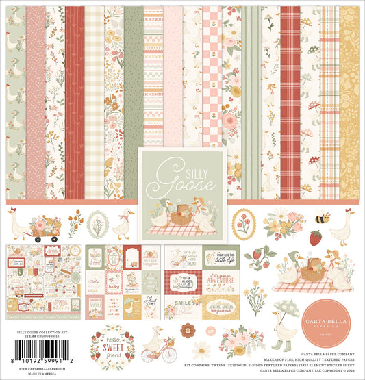 Carta Bella Collection Kit 12"X12"-Silly Goose