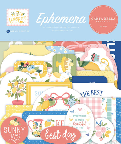 Carta Bella Ephemera-Lemonade