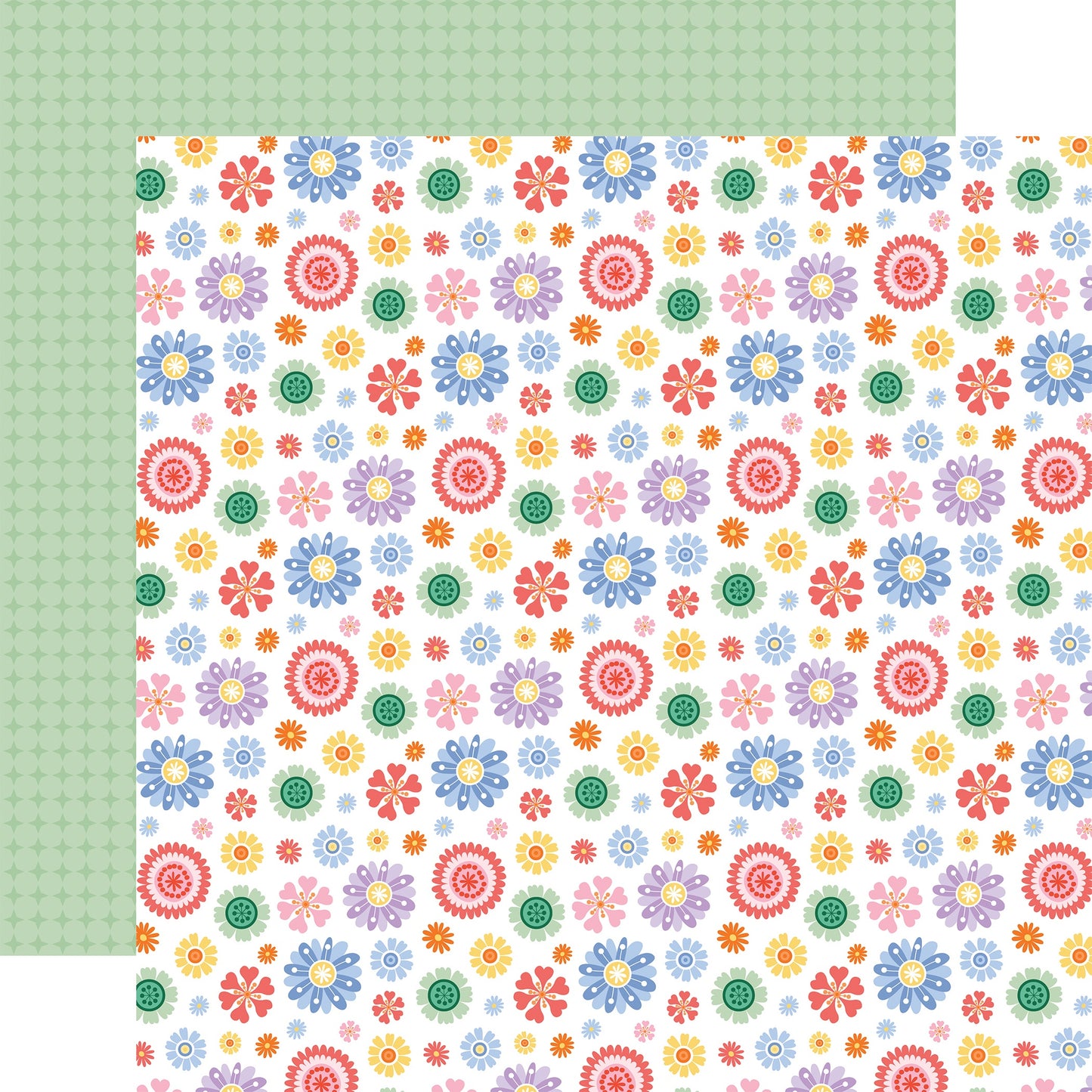 Echo Park Our Groovy Summer Cardstock 12"X12"-Select Style