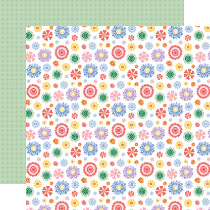 Echo Park Our Groovy Summer Cardstock 12"X12"-Select Style