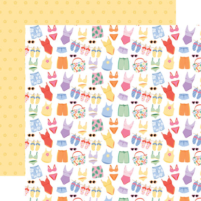 Echo Park Our Groovy Summer Cardstock 12"X12"-Select Style