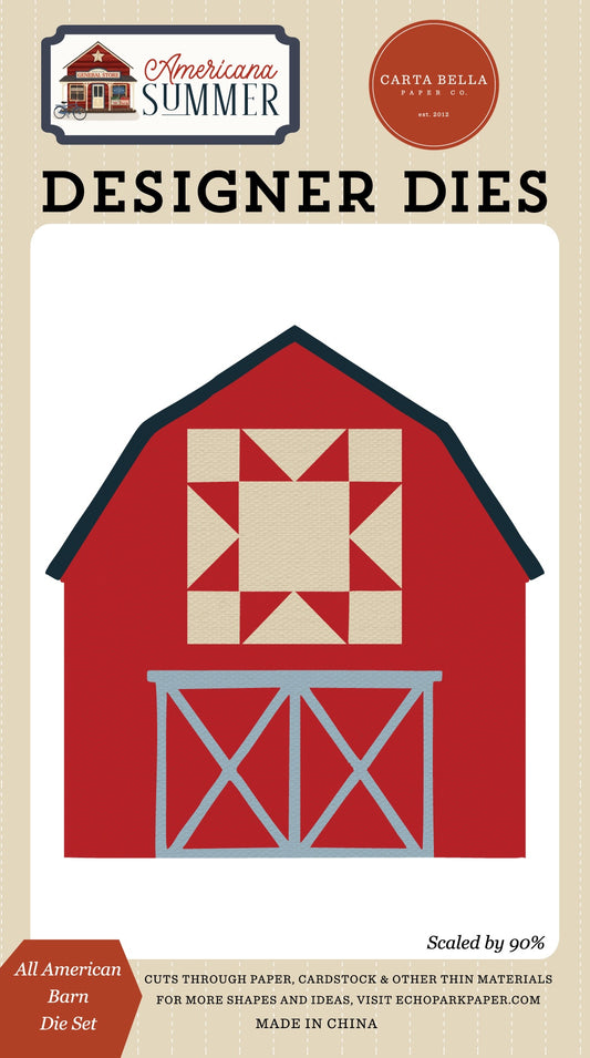 Carta Bella Americana Summer Die Set-All American Barn