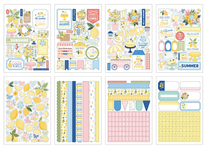 Carta Bella Sticker Book-Lemonade