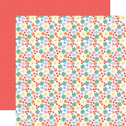 Echo Park Our Groovy Summer Cardstock 12"X12"-Select Style