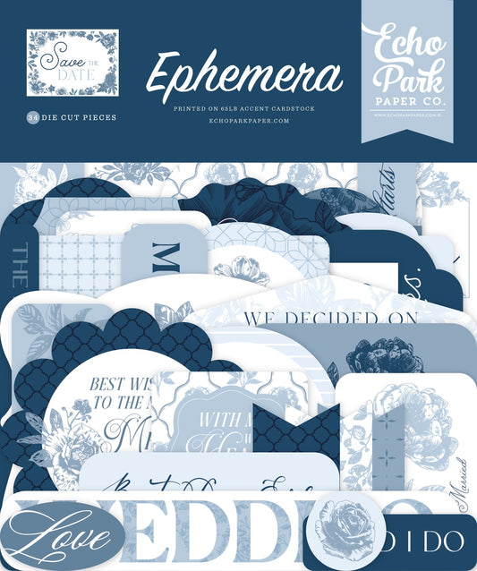 Echo Park Ephemera-Save The Date