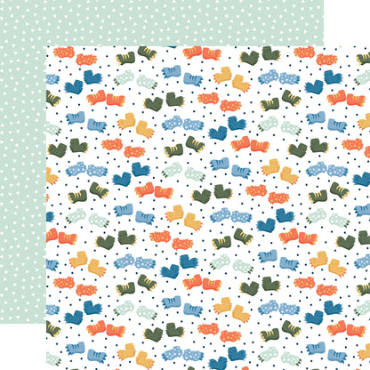 Echo Park My Favorite Monster Cardstock 12"X12"-Select Style