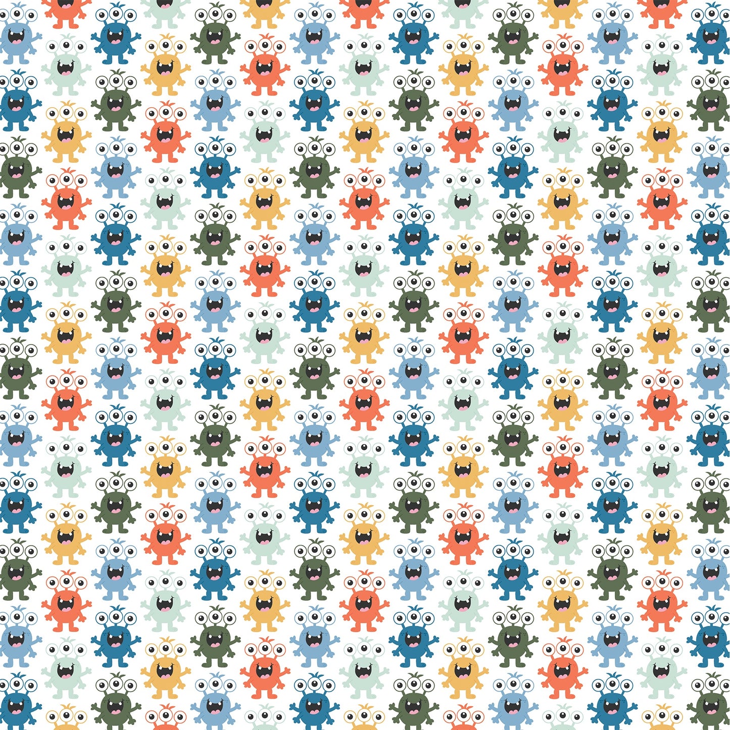 Echo Park My Favorite Monster Cardstock 12"X12"-Select Style