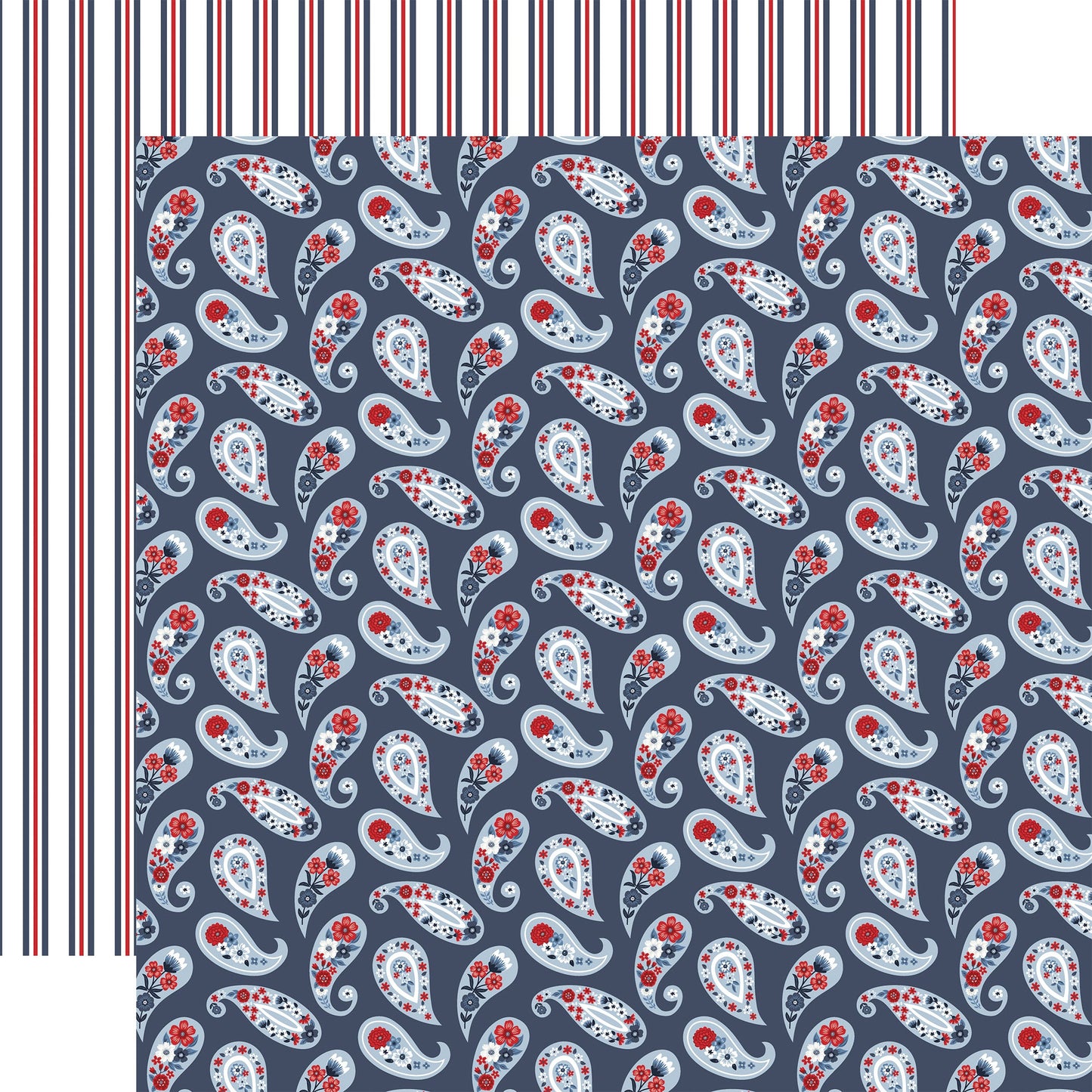 Echo Park All American Cardstock 12"X12"- Select Style