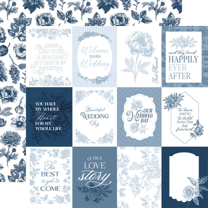 Echo Park Save The Date Cardstock 12"X12"-Select Style