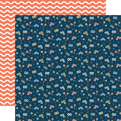 Echo Park My Favorite Monster Cardstock 12"X12"-Select Style