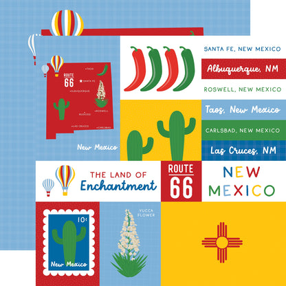 Echo Park Our United States Cardstock 12"X12"-Select Style
