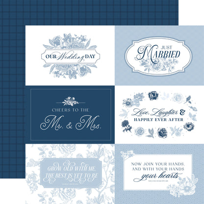 Echo Park Save The Date Cardstock 12"X12"-Select Style