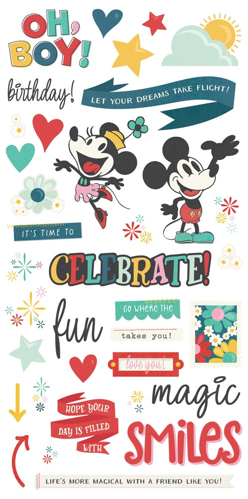 Simple Stoires Simple Cards Card Kit-Say Cheese Happiest Place