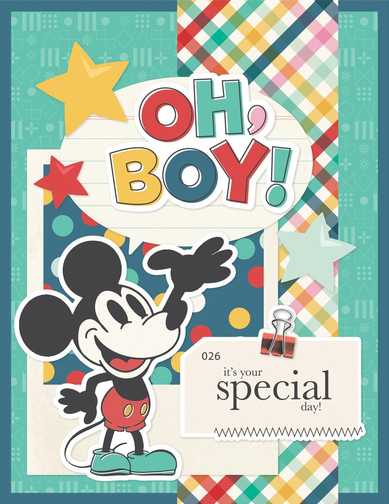 Simple Stoires Simple Cards Card Kit-Say Cheese Happiest Place
