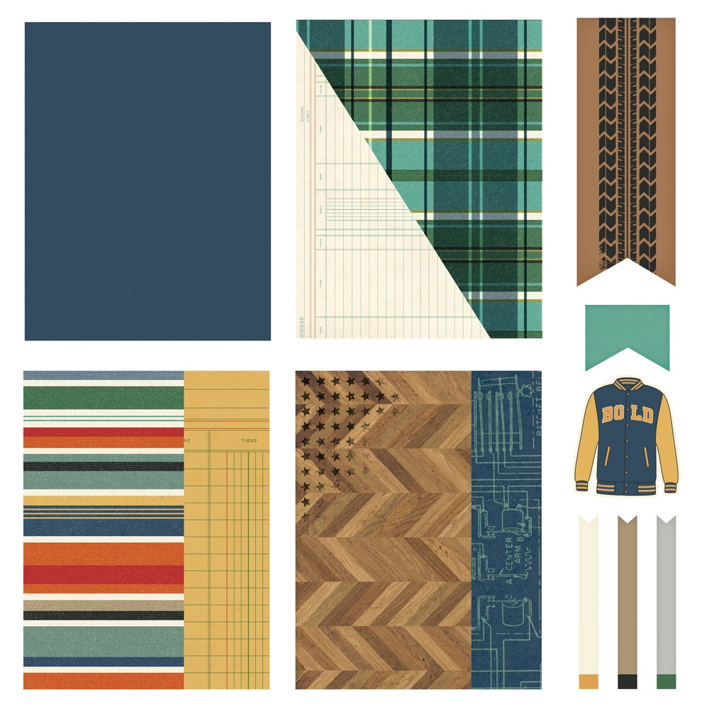 Simple Stoires Simple Cards Card Kit-Rustic Legend