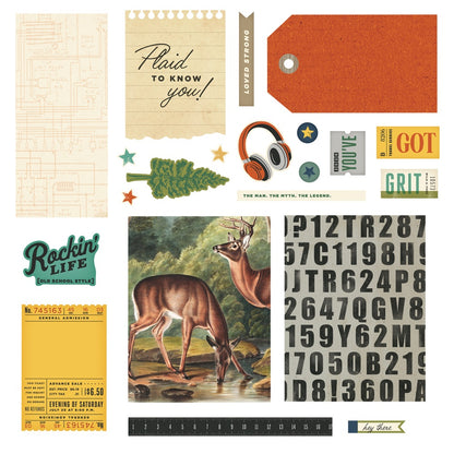 Simple Stoires Simple Cards Card Kit-Rustic Legend