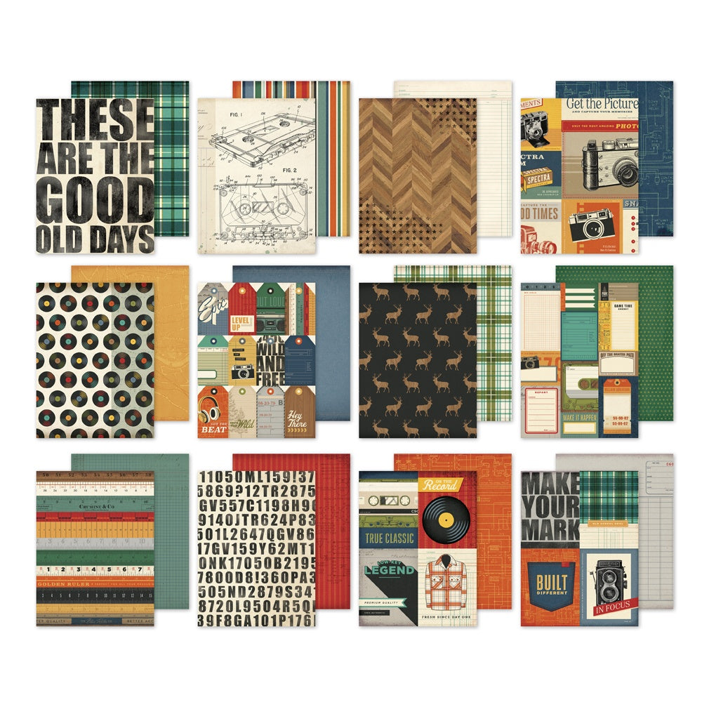 Simple Stories Paper Pad 6"X8"-Rustic Legend