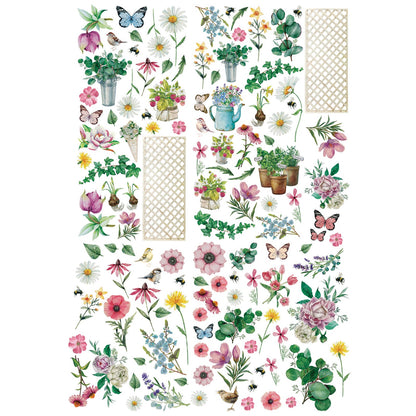 49 and Market Laser Cut Outs-Wildflowers, From the Garden