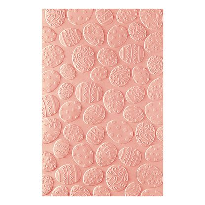 Spellbinders 3D Embossing Folder by Simon Hurley-Ornate Eggs