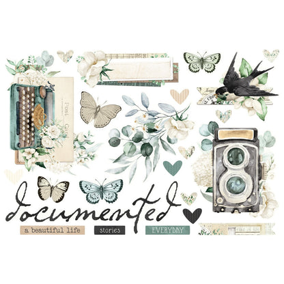 Simple Stories Simple Page Pieces Die Cuts-Vintage Timeless Harmony