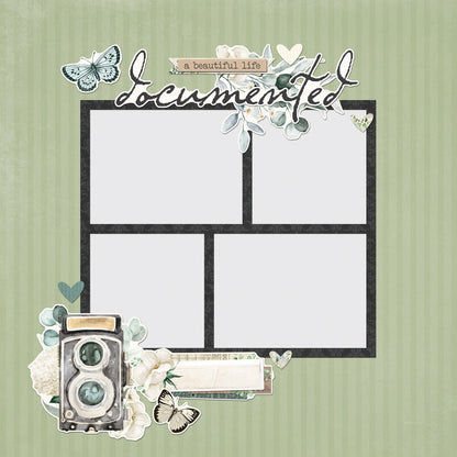 Simple Stories Simple Page Pieces Die Cuts-Vintage Timeless Harmony