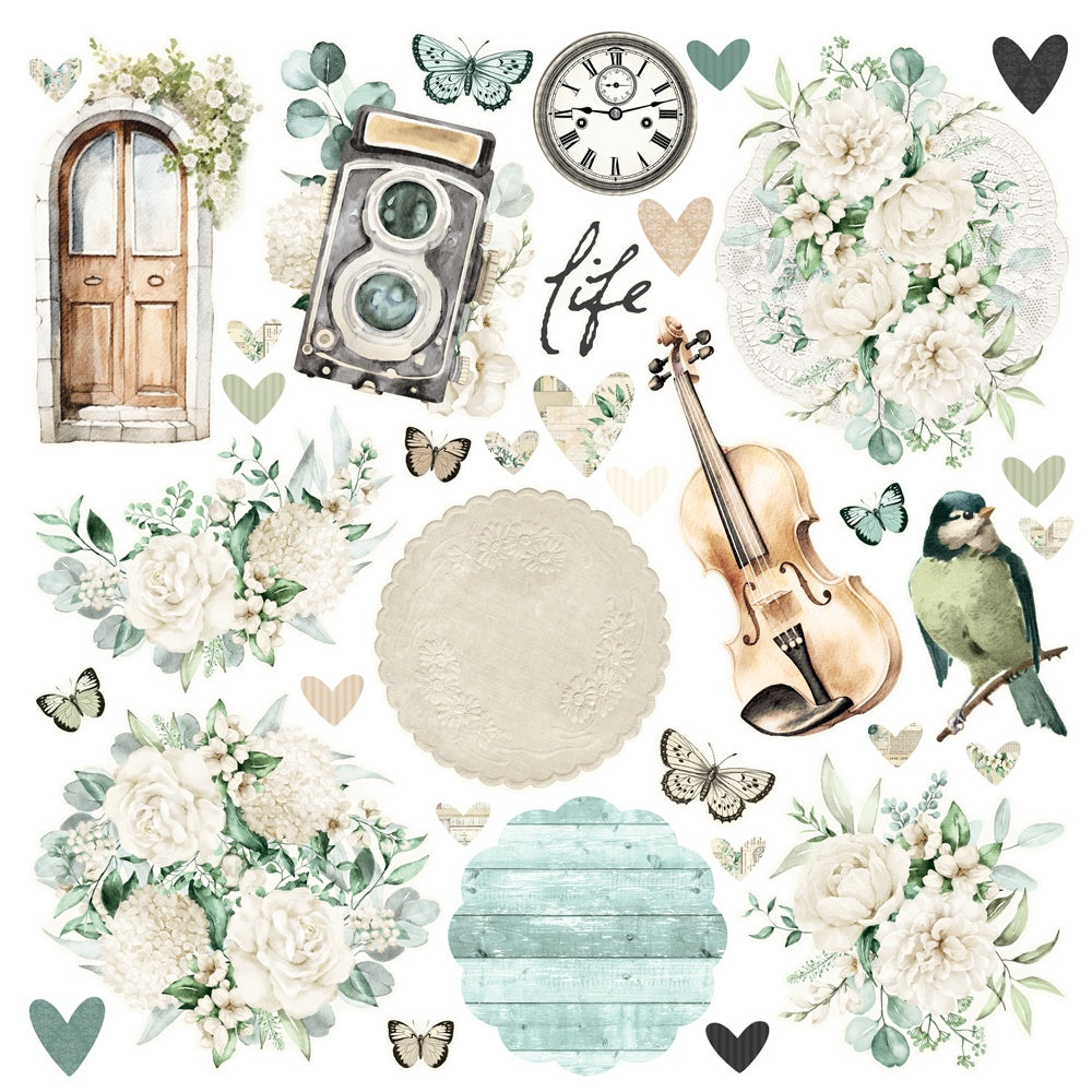 Simple Stories Simple Cards Card Kit -Vintage Timeless Harmony