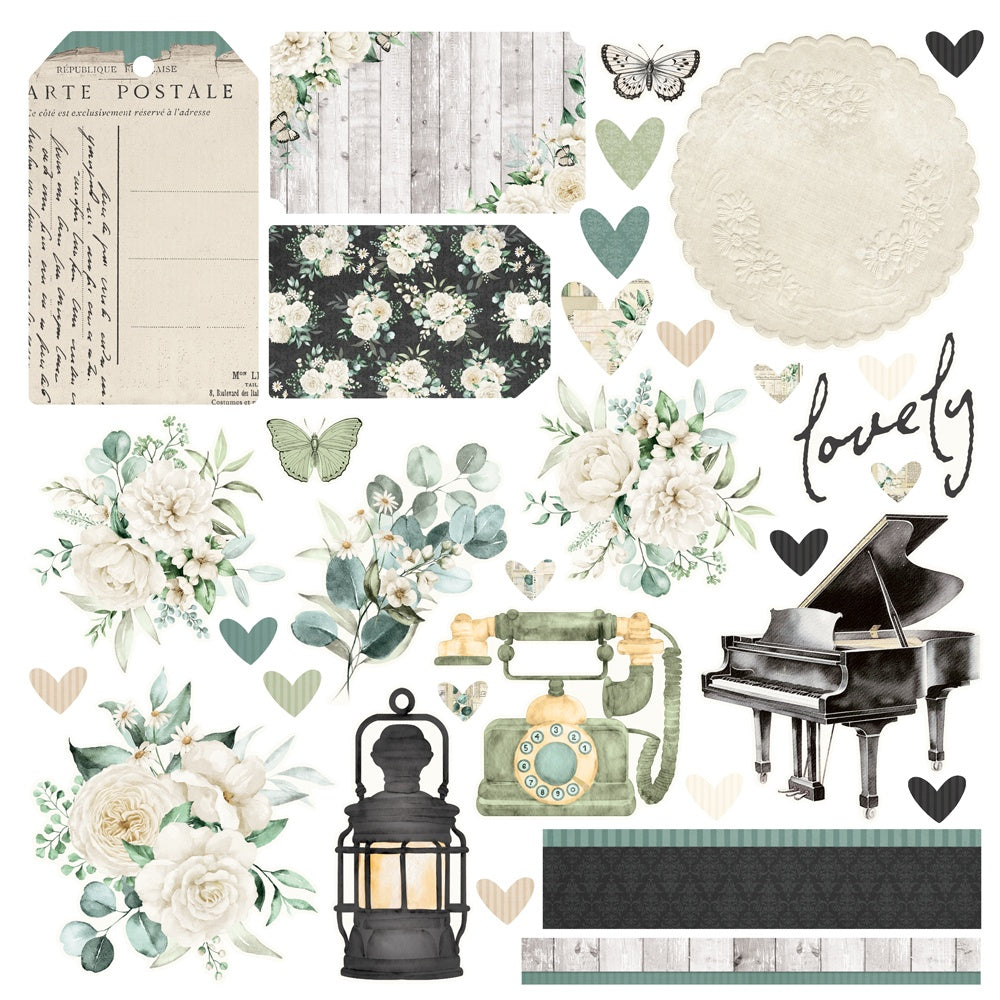Simple Stories Simple Cards Card Kit -Vintage Timeless Harmony