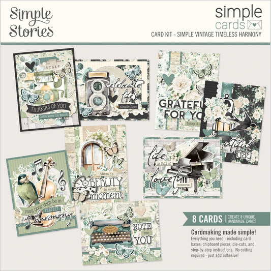 Simple Stories Simple Cards Card Kit -Vintage Timeless Harmony