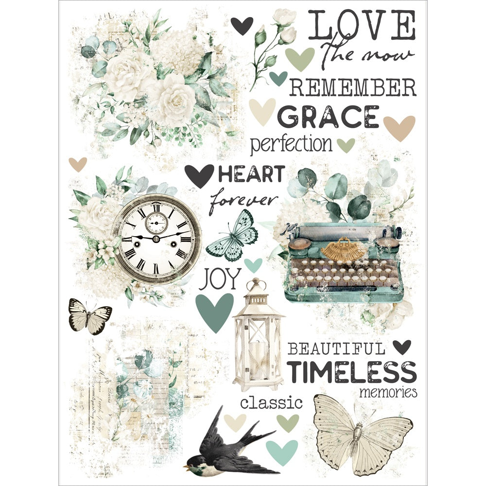Simple Stories Rub Ons-Vintage Timeless Harmony