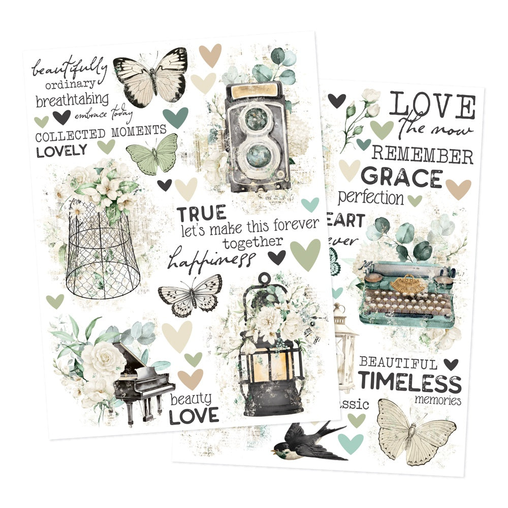 Simple Stories Rub Ons-Vintage Timeless Harmony