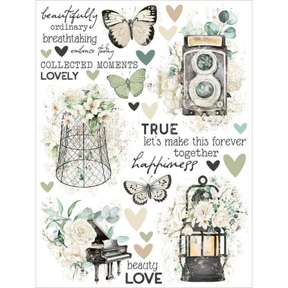 Simple Stories Rub Ons-Vintage Timeless Harmony