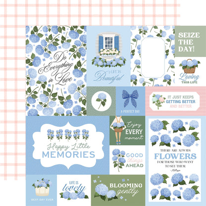 Carta Bella Flower Shoppe Cardstock 12"X12"-Select Style
