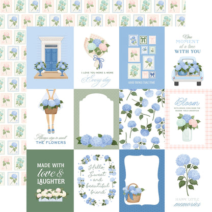 Carta Bella Flower Shoppe Cardstock 12"X12"-Select Style