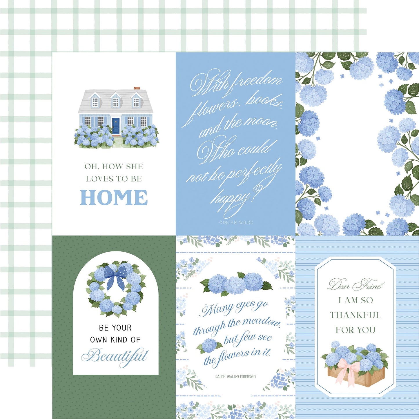 Carta Bella Flower Shoppe Cardstock 12"X12"-Select Style