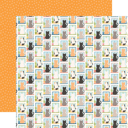 Echo Park Cat Lover Cardstock 12"X12"-Select Style