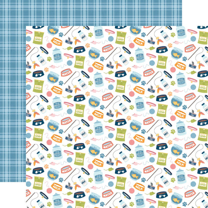 Echo Park Cat Lover Cardstock 12"X12"-Select Style