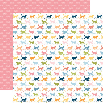 Echo Park Cat Lover Cardstock 12"X12"-Select Style