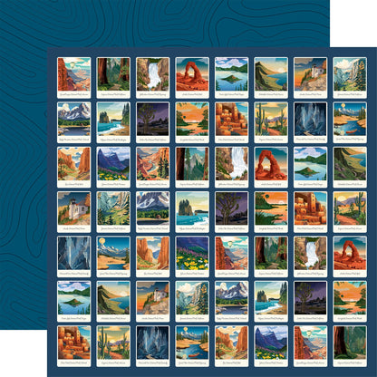 Carta Bella National Parks No. 2 Cardstock 12"X12" - Select Style