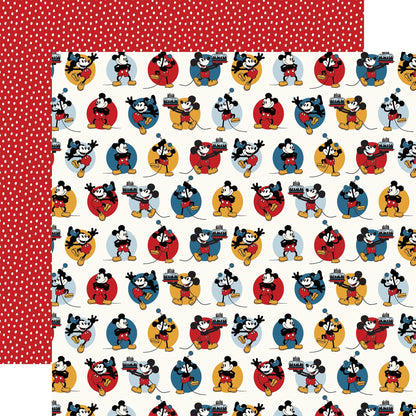 Echo Park Mouse And Me Birthday Cardstock 12"X12"-Select Style