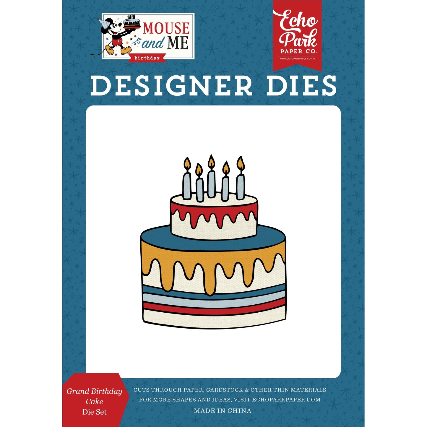 Echo Park Die Set -Grand Birthday Cake