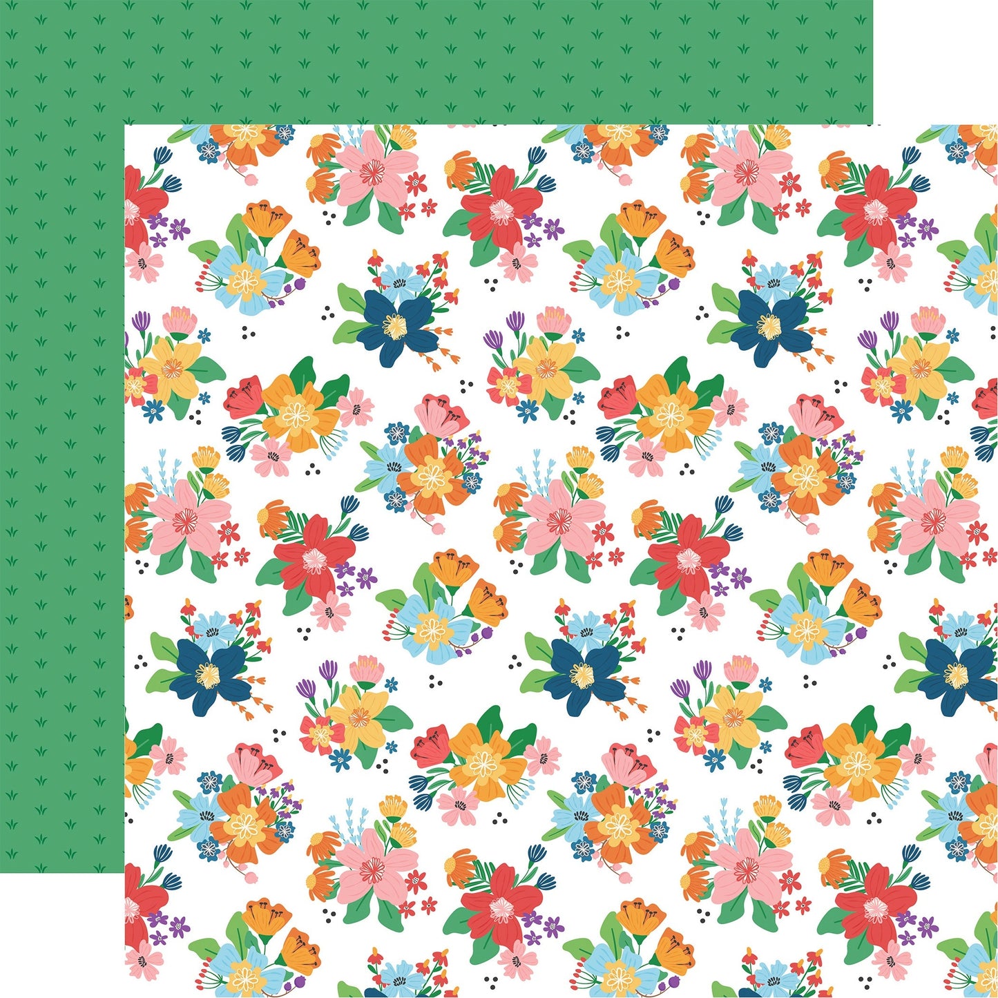 Echo Park Freshly Picked Cardstock 12"X12"-Select Style