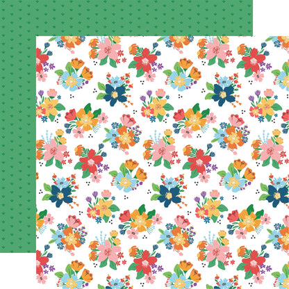 Echo Park Freshly Picked Cardstock 12"X12"-Select Style