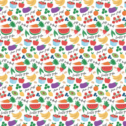 Echo Park Freshly Picked Cardstock 12"X12"-Select Style