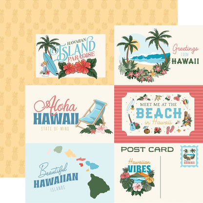 Carta Bella Hawaii Double-Sided Cardstock 12"X12"-Select Style