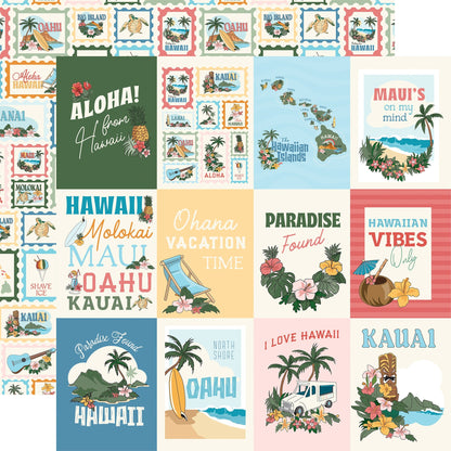 Carta Bella Hawaii Double-Sided Cardstock 12"X12"-Select Style